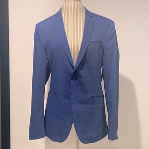 2 piece Electric blue Zara suit